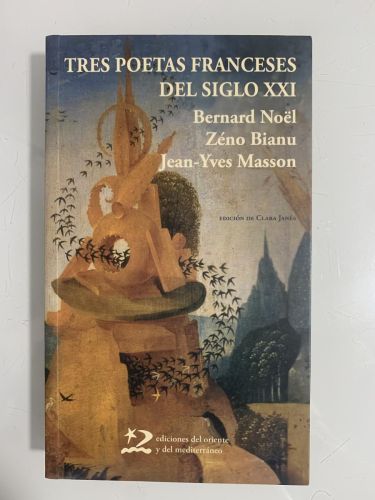 Portada del libro de TRES POETAS FRANCESES DEL SIGLO XXI