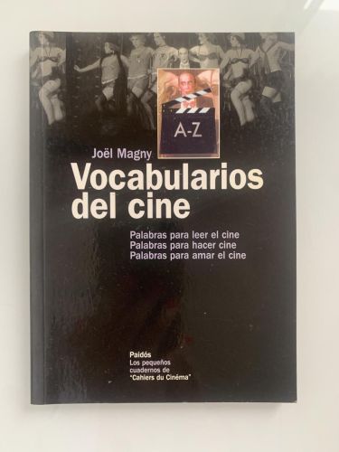 Portada del libro de VOCABULARIOS DEL CINE