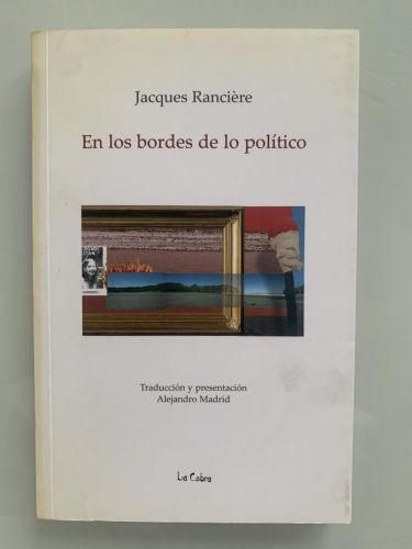 Portada del libro de EN LOS BORDES DE LO POLÍTICO
