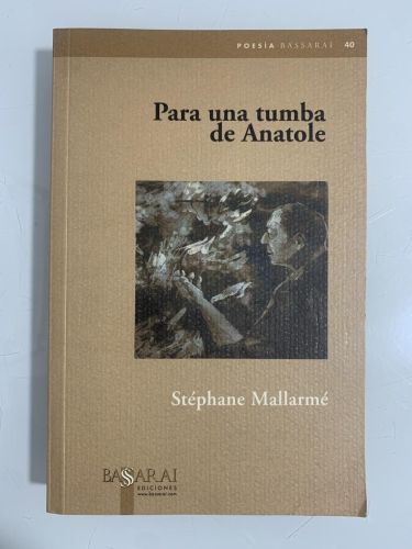 Portada del libro de PARA UNA TUMBA DE ANATOLE