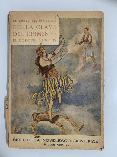 Portada del libro de LA CLAVE DEL CRIMEN (segundo y último episodio)