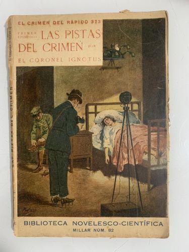 Portada del libro de LAS PISTAS DEL CRIMEN (primer episodio)