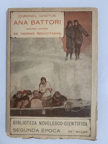 Portada del libro de ANA BATTORI (segunda jornada de Tierras Resucitadas)