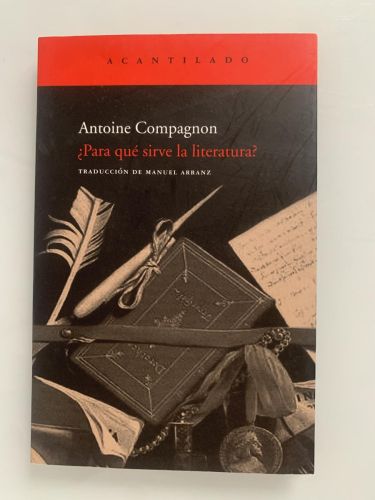 Portada del libro de ¿PARA QUÉ SIRVE LA LITERATURA?