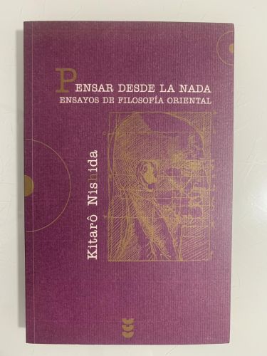 Portada del libro de PENSAR DESDE LA NADA. Ensayos de filosofía oriental