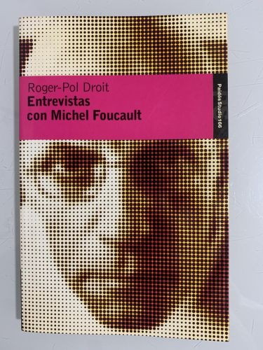 Portada del libro de ENTREVISTAS CON MICHEL FOUCAULT
