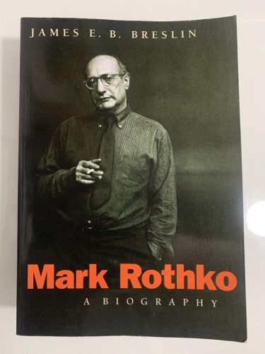 Portada del libro de MARK ROTHKO: A Biography