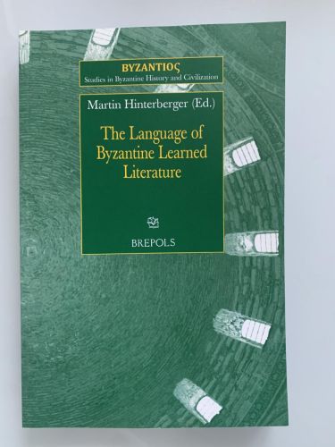 Portada del libro de THE LANGUAGE OF BYZANTINE LEARNED LITERATURE