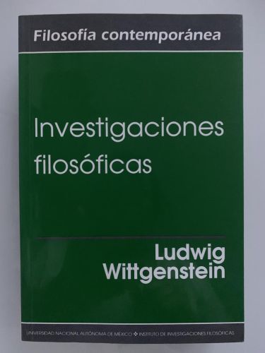 Portada del libro de INVESTIGACIONES FILOSÓFICAS (edición bilingüe)