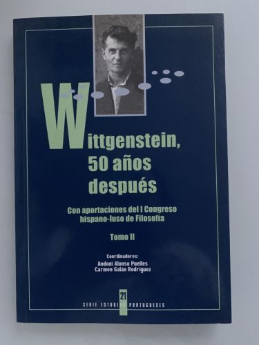 Portada del libro de WITTGENSTEIN, 50 AÑOS DESPUES (Tomo II)