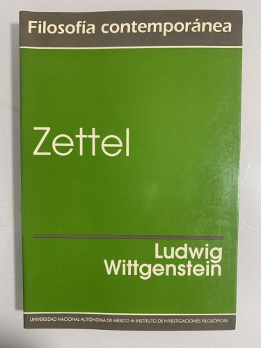 Portada del libro de ZETTEL