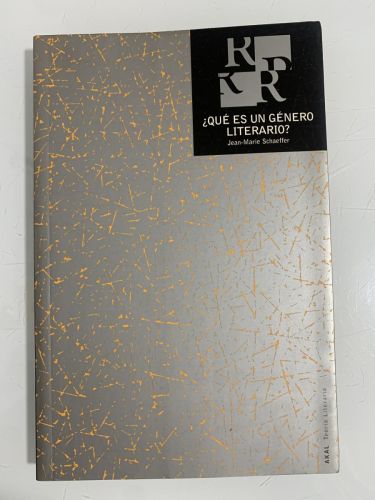 Portada del libro de ¿QUÉ ES UN GÉNERO LITERARIO?