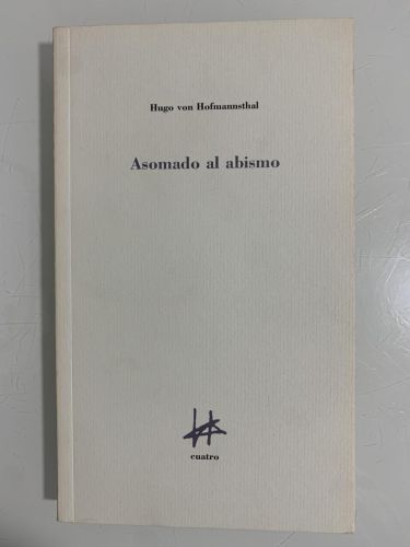 Portada del libro de ASOMADO AL ABISMO