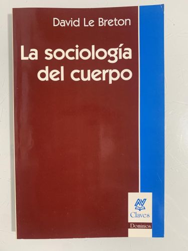 Portada del libro de LA SOCIOLOGÍA DEL CUERPO