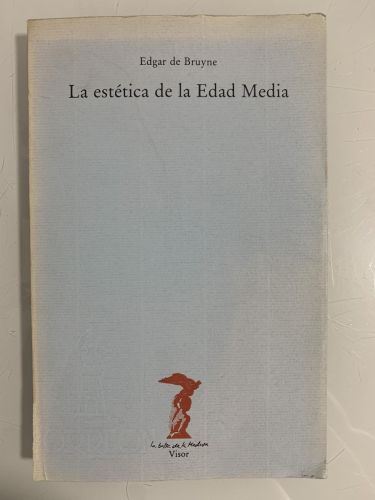 Portada del libro de LA ESTÉTICA DE LA EDAD MEDIA