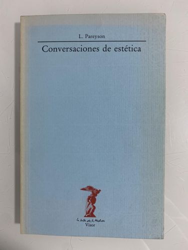 Portada del libro de CONVERSACIONES DE ESTÉTICA