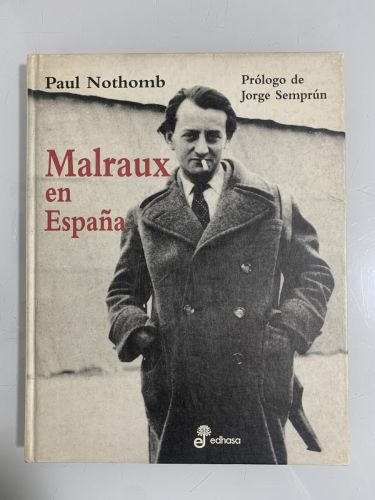 Portada del libro de MALRAUX EN ESPAÑA