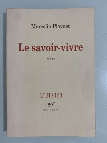 Portada del libro de LE SAVOIR-VIVRE