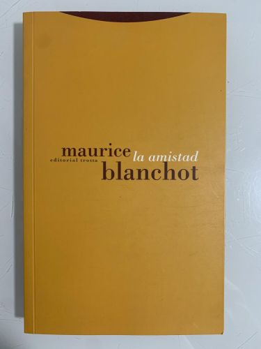 Portada del libro de LA AMISTAD