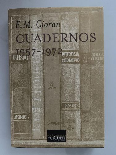 Portada del libro de CUADERNOS (1957-1972)