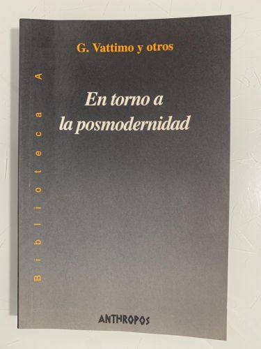 Portada del libro de EN TORNO A LA POSMODERNIDAD