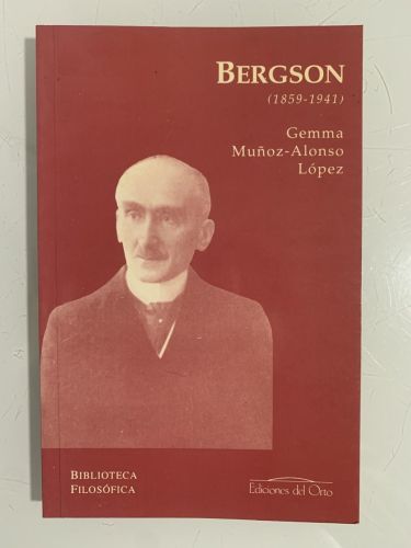 Portada del libro de BERGSON (1859-1941)