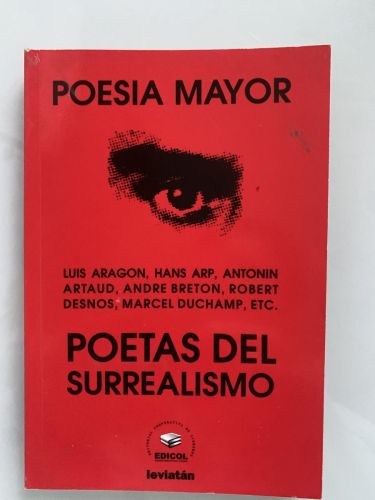 Portada del libro de POETAS DEL SURREALISMO