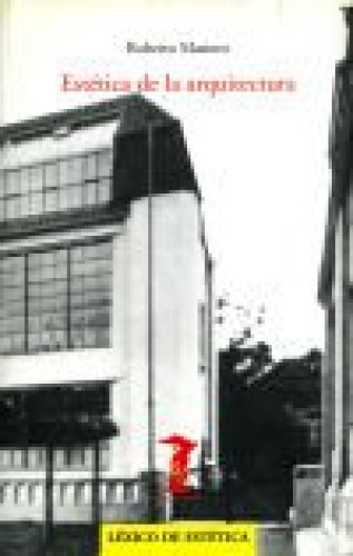 Portada del libro de Estética de la arquitectura