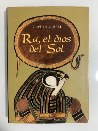 Portada del libro de RA, EL DIOS DEL SOL