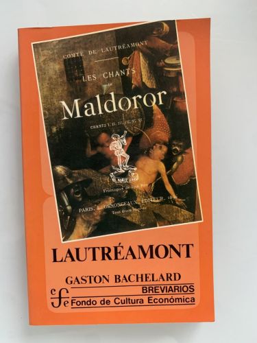 Portada del libro de LAUTRÉAMONT