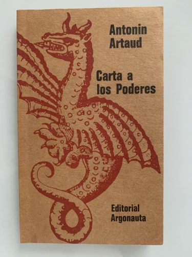 Portada del libro de CARTA A LOS PODERES