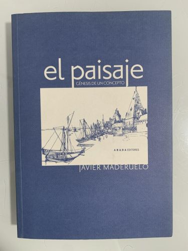 Portada del libro de EL PAISAJE. 