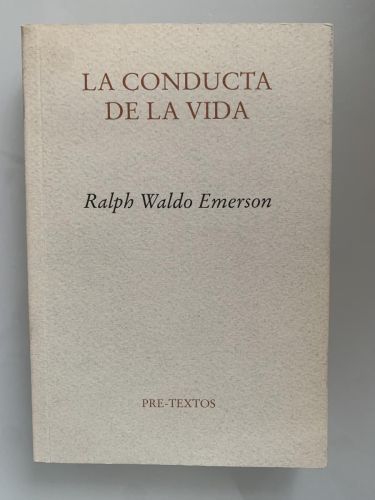 Portada del libro de LA CONDUCTA DE LA VIDA