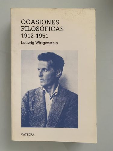 Portada del libro de OCASIONES FILOSÓFICAS 1912-1951