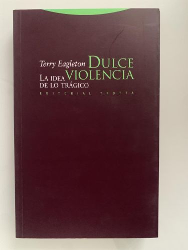 Portada del libro de DULCE VIOLENCIA. La idea de lo trágico