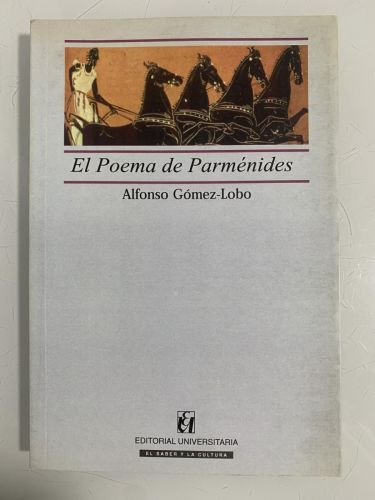 Portada del libro de EL POEMA DE PARMÉNIDES