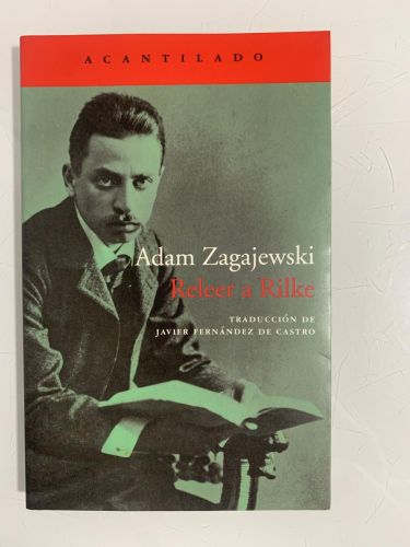 Portada del libro de RELEER A RILKE