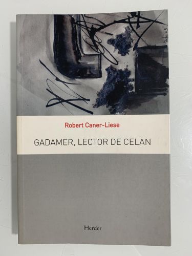 Portada del libro de GADAMER, LECTOR DE CELAN