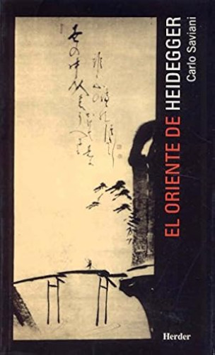 Portada del libro de El oriente de Heidegger