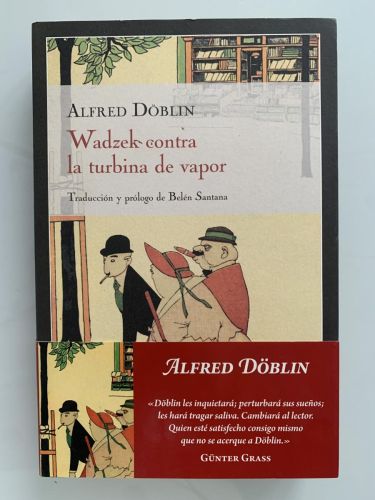 Portada del libro de WADZEK CONTRA LA TURBINA DE VAPOR