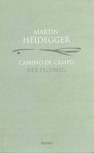 Portada del libro de Camino de campo. Der Feldweg