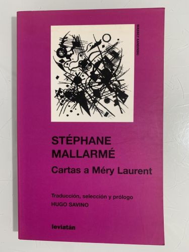 Portada del libro de CARTAS A MÉRY LAURENT