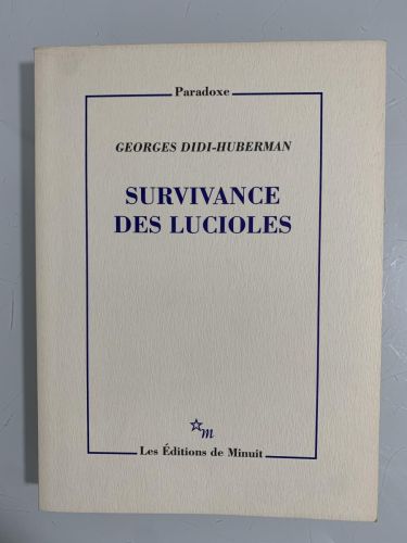 Portada del libro de SURVIVANCE DES LUCIOLES