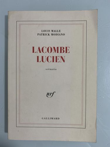 Portada del libro de LACOMBE LUCIEN. Scénario