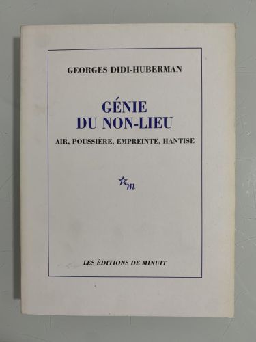 Portada del libro de GÉNIE DU NON-LIEU. Air, Poussière, Empreinte, Hantise
