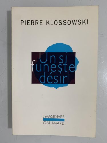 Portada del libro de UN SI FUNESTE DÉSIR