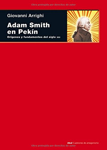 Portada del libro de Adam Smith en Pekín