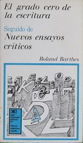 Portada del libro de El grado cero de la escritura