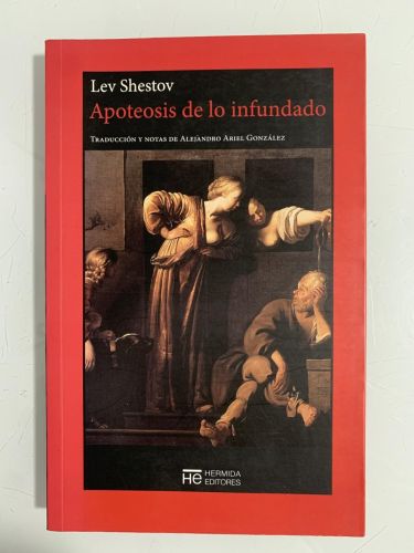 Portada del libro de APOTEOSIS DE LO INFUNDADO