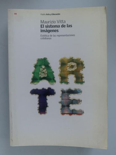 Portada del libro de EL SISTEMA DE LAS IMÁGENES. Estética de las representaciones cotidianas